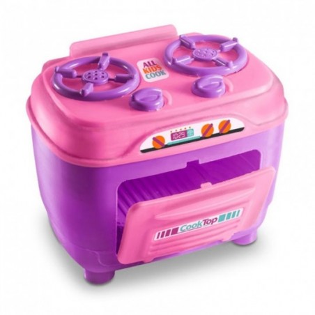 Kit Fogão Infantil Play Cooker Com 3 Peças Zuca Toys