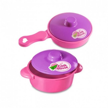 Kit Fogão Infantil Play Cooker Com 3 Peças Zuca Toys
