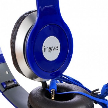 Fone De Ouvido Headphone Com Fio E Microfone Inova