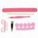 Kit De Manicure Estojo Com Seis Peças Coloridas No Atacado