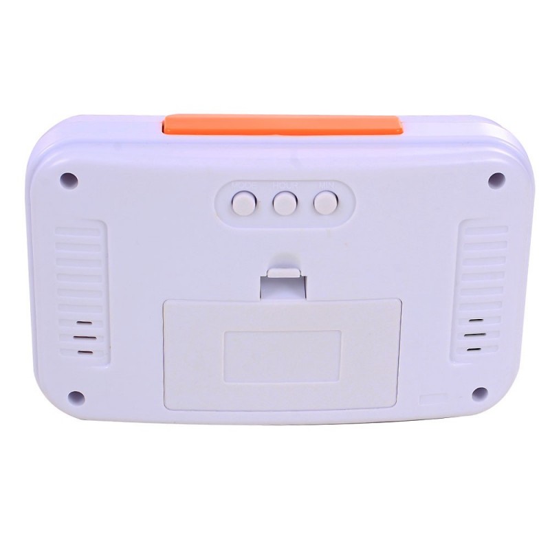 Relógio Despertador + Temperatura Com Voz  Digital De Mesa