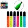 Marca Texto Mini Big Neon Florescente 6 Peças Uso Escolar
