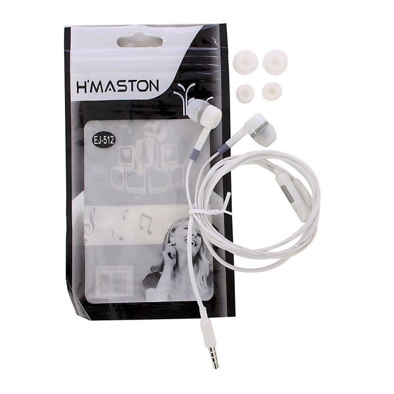 Fone De Ouvido Com Silicone H'MASTON No Atacado