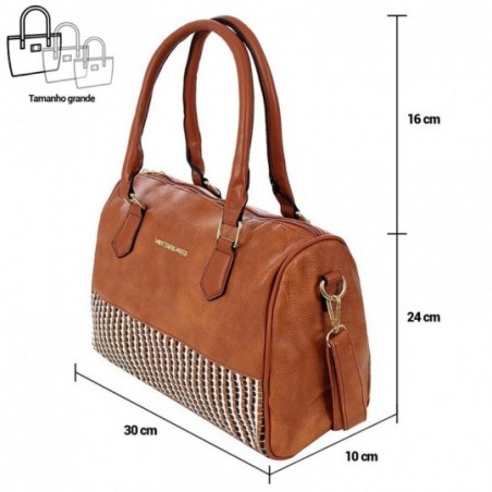 Bolsa Feminina Totem Grande Em Alto Relevo Tresse Colorido 