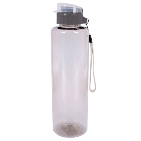 Garrafa Squeeze Plástica Com Alça Transcolor 600 Ml