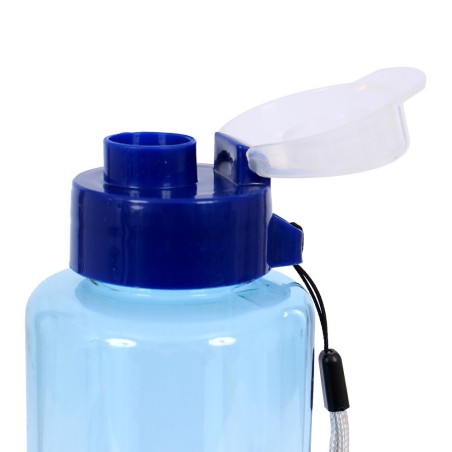 Garrafa Squeeze Plástica Com Alça Transcolor 600 Ml
