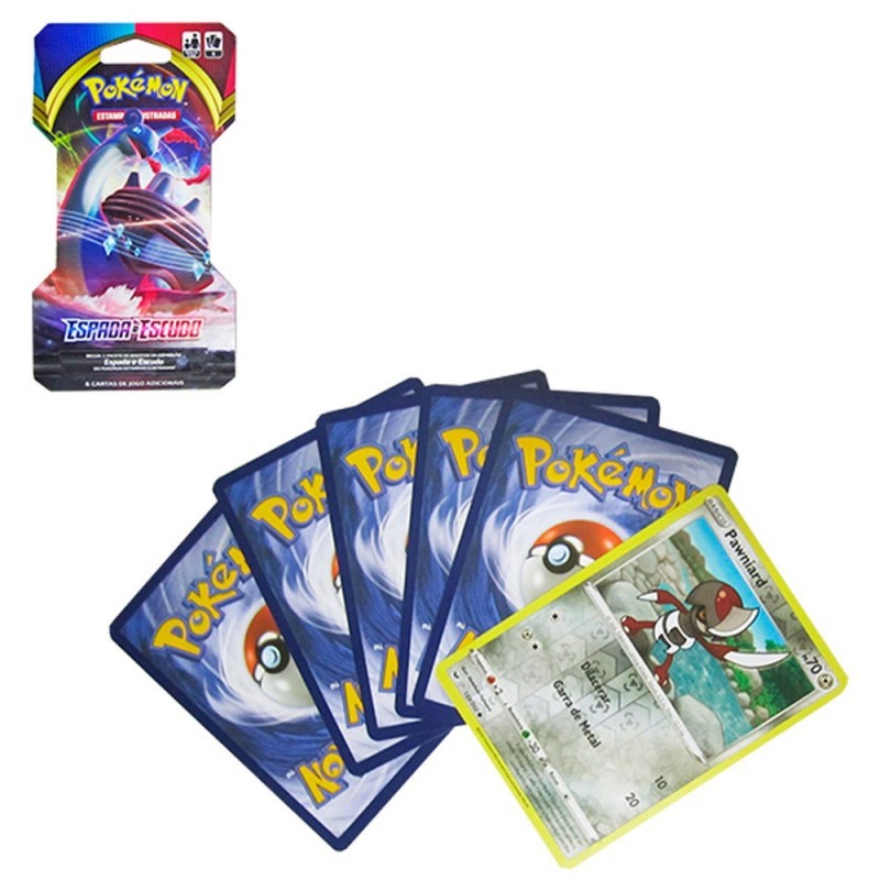 Kit Pokémon Com 6 Cartas Sortidas Espada E Escudo
