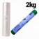 Bobina Plástica Saco Picotado Transparente 2kG 20 cm x 30 cm