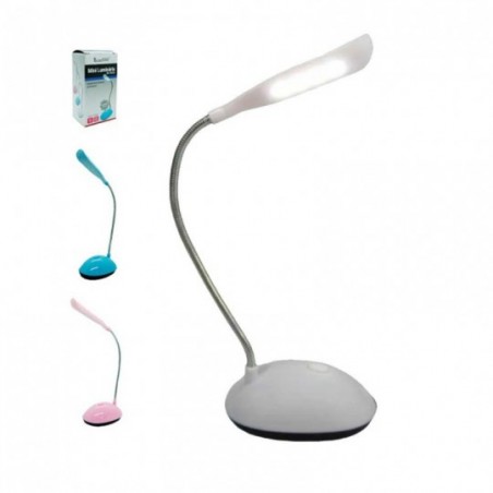 Mini Luminária De Mesa Led A Pilha Portátil