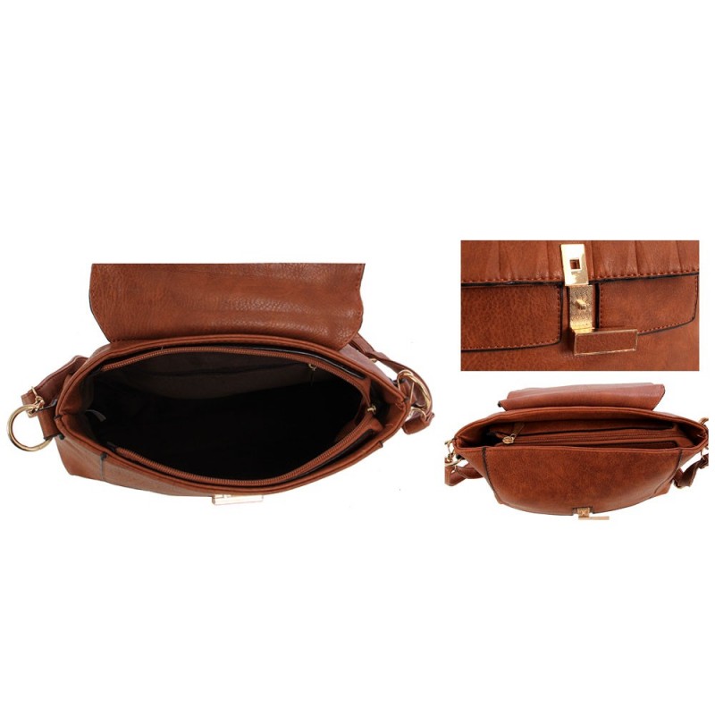 Bolsa Feminina Versátil Em Alto Relevo Com Matelassê