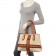 Bolsa Feminina Totem Com Tressê E Tassel