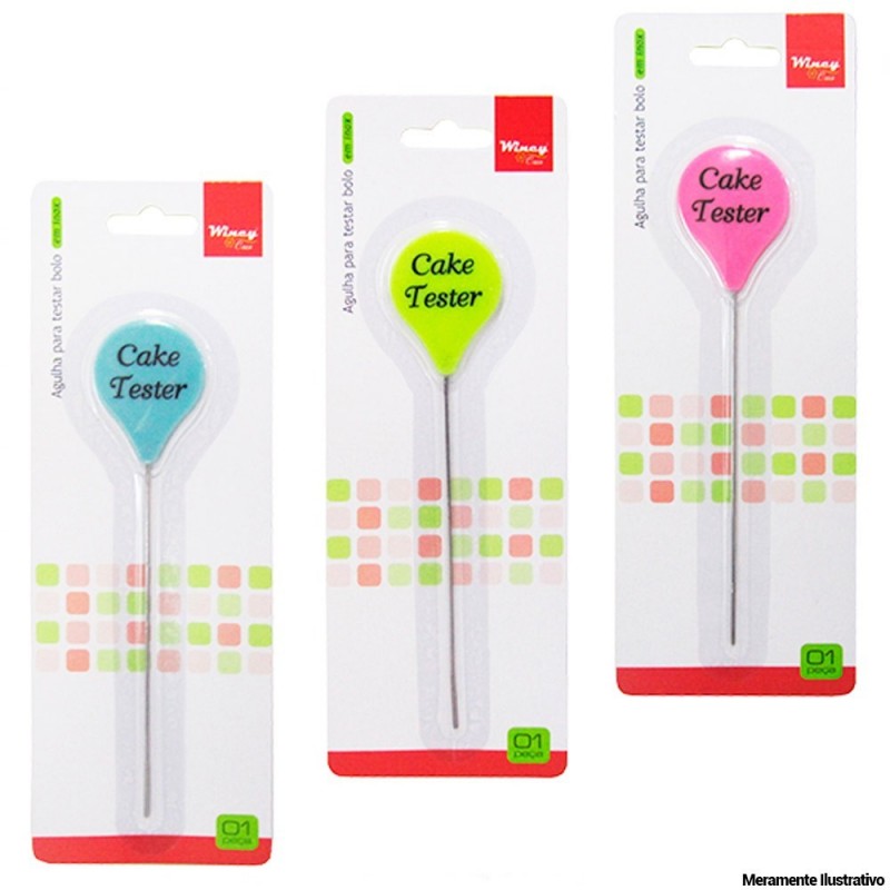 Agulha Para Testar Bolo Em Inox 16 Cm