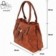 Bolsa Feminina Satchel Em Tressê Com Laço Frontal