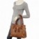 Bolsa Feminina Satchel Em Tressê Com Laço Frontal