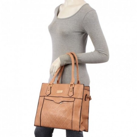 Bolsa Feminina Totem Estruturada Em Tressê