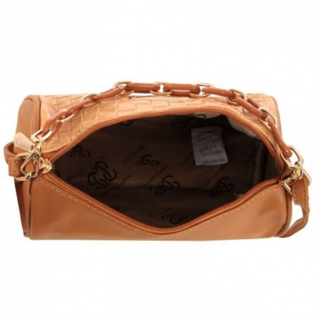 Bolsa Feminina Baguete Luxo Com Alça Correntes E Matelassê