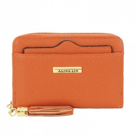 Carteira Feminina Com Tassel Porta Cartões 