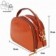 Bolsa Feminina Alça De Mão Estruturada Em Verniz
