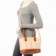Bolsa Feminina Ombro Baguete Detalhes Vazados