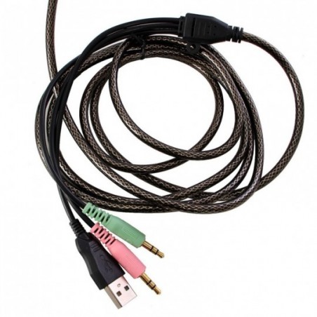 Headset Gamer 2 x P2 + Usb Com Led