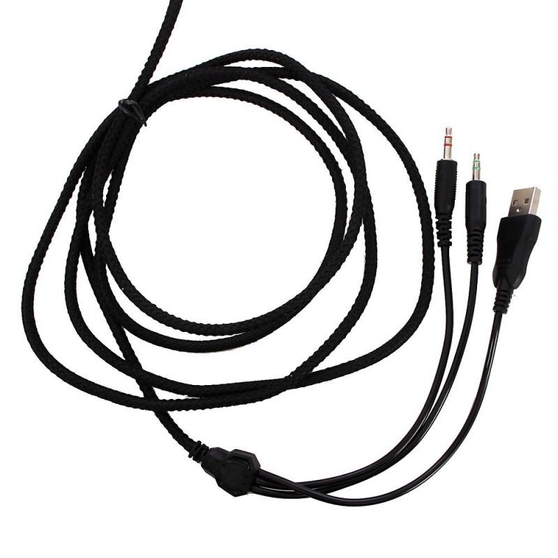 Headset Gamer 2.2 M 2 x P2 + Usb Com Luz RGB