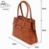 Bolsa Feminina Ombro Detalhes Metálicos