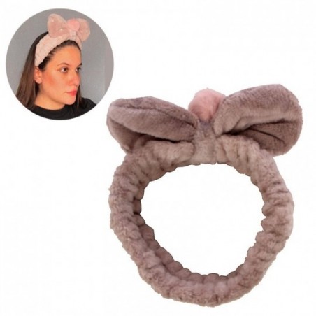 Faixa Tiara Para Maquiagem Skin Care Coelho 