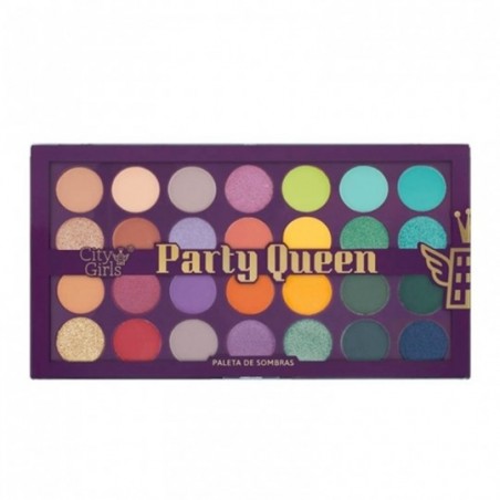 Paleta De Sombra 28 Cores Party Queen