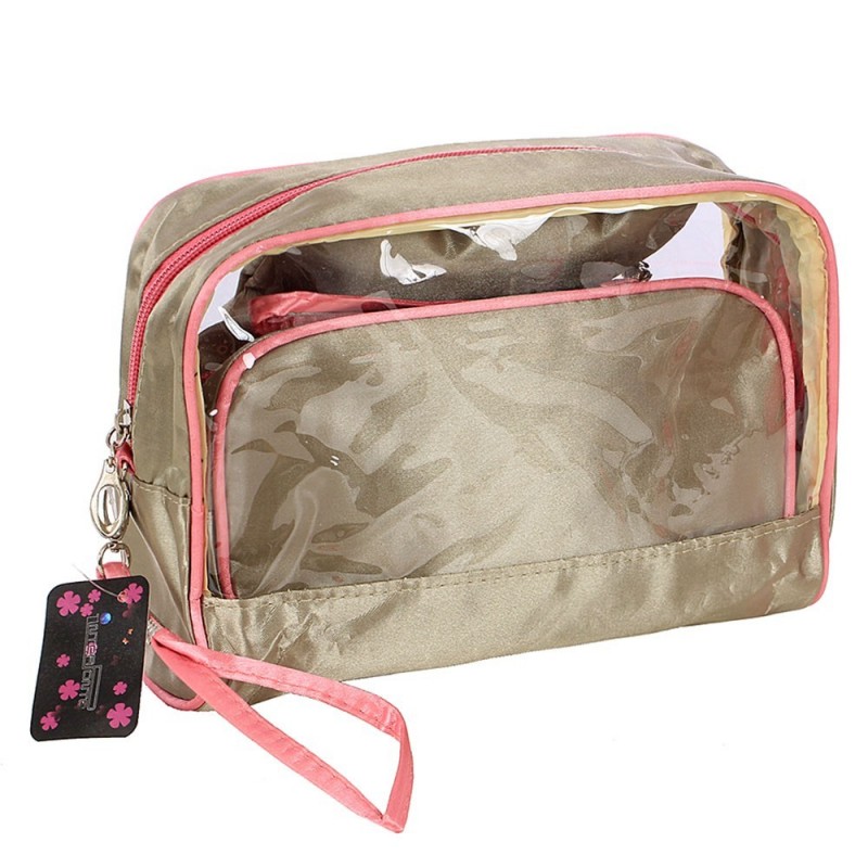 Kit Necessaire Feminina Organizadora 3 Peças 