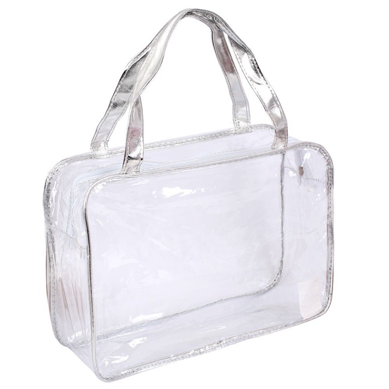Necessaire Frasqueira Feminina Transparente
