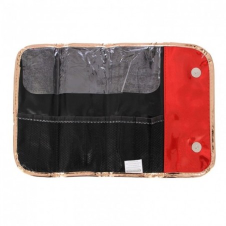 Necessaire Feminina Porta Pincéis Em Verniz