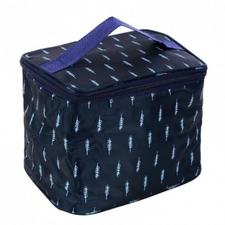 Necessaire Feminina Térmica Floral Alça Mão