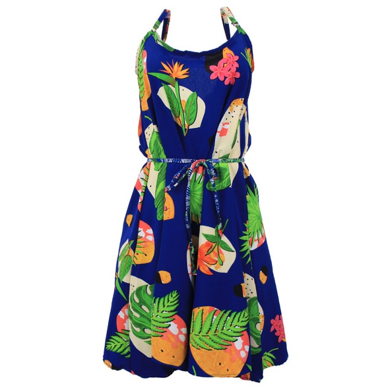 Vestido Feminino Gôde Alcinha Rodado Florido