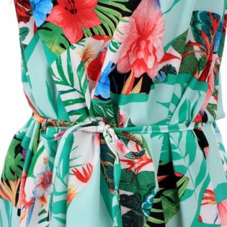 Vestido Feminino Gôde Alcinha Rodado Florido