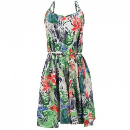 Vestido Feminino Gôde Alcinha Rodado Estampado