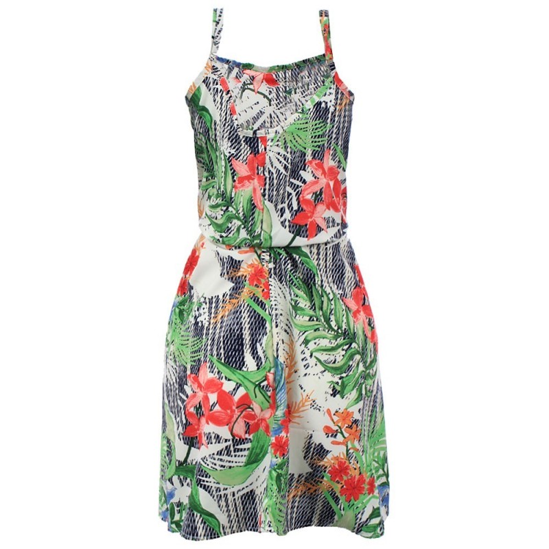 Vestido Feminino Gôde Alcinha Rodado Estampado