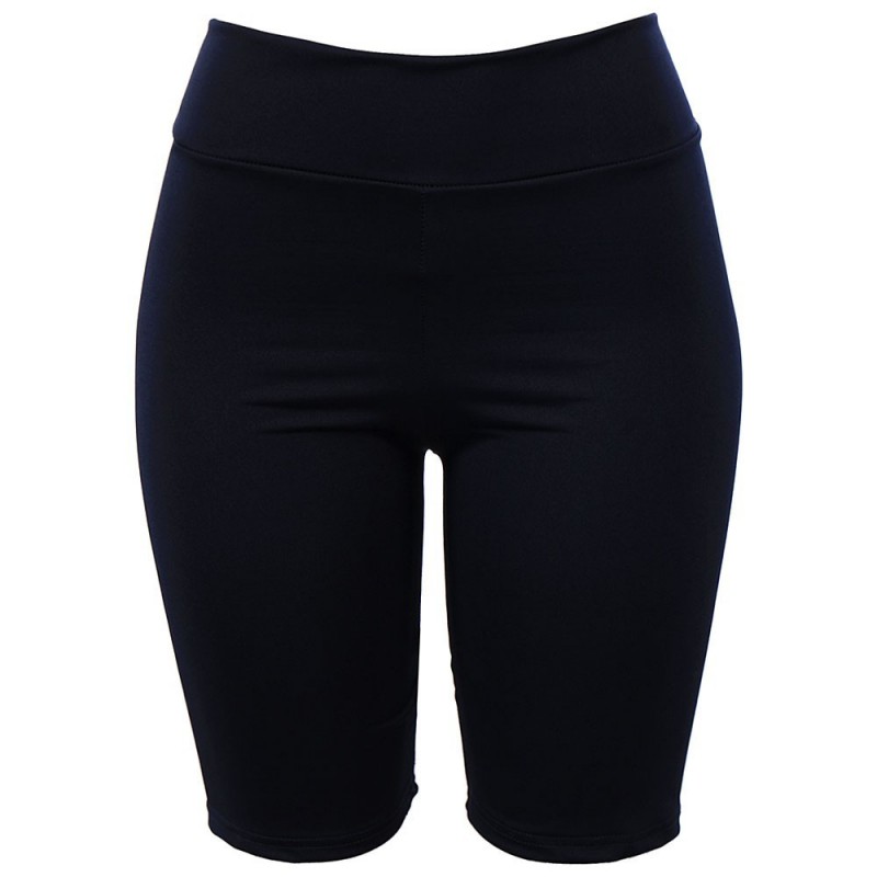 Bermuda Feminina Cintura Alta Azul Marinho