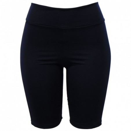 Bermuda Feminina Cintura Alta Azul Marinho