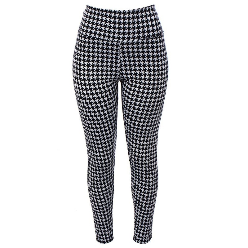 Calça Legging Cintura Alta Estampada Fitness
