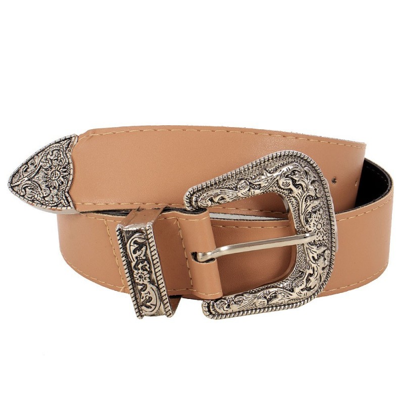 Cinto Feminino Western Grosso Fivela Grande