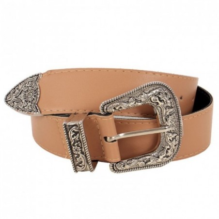 Cinto Feminino Western Grosso Fivela Grande