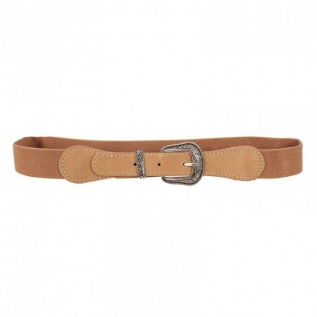 Cinto Feminino Cowgirl Fivela Prateada