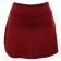 Short Saia Marsala Fitness Fenda Lateral