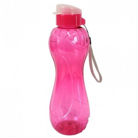 Garrafa Squeeze Pet Transcolor Com Alça 600 Ml