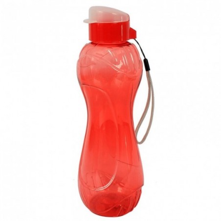 Garrafa Squeeze Pet Transcolor Com Alça 600 Ml