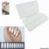 Kit 100 Unhas Postiças Modelo Bailarina No Estojo