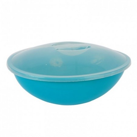 Tigela Saladeira Oval Com Tampa 3,3 Litros
