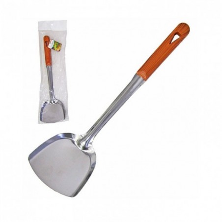 Espátula Fechada Reta Cabo Plástico 35 Cm