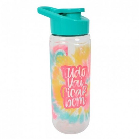Garrafa Squeeze Tie Dye 720 Ml Plasduran