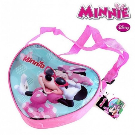 Bolsa Infantil Transversal Minnie De Coração